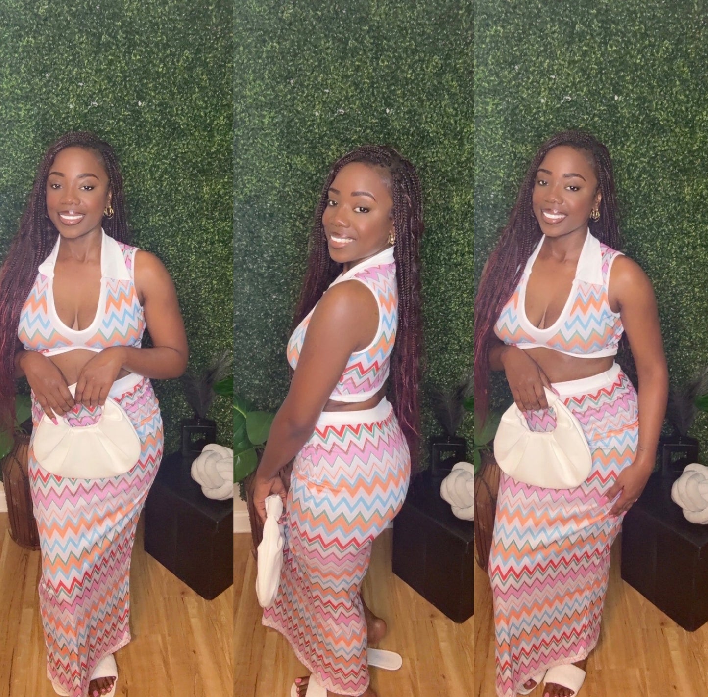 Spring Time Skirt Set